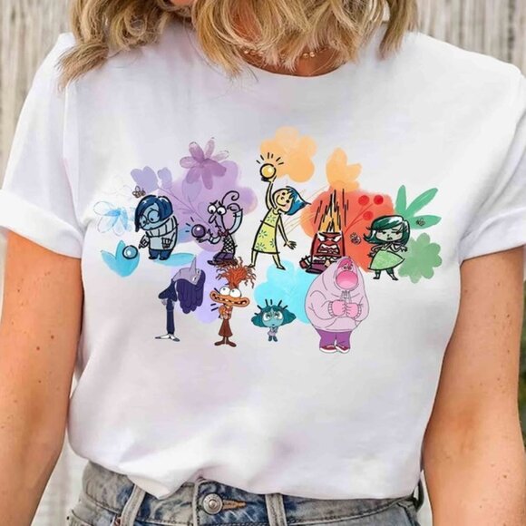 Gildan Other - Pixar Characters Group T-shirt, Today Is A Core Memory Day